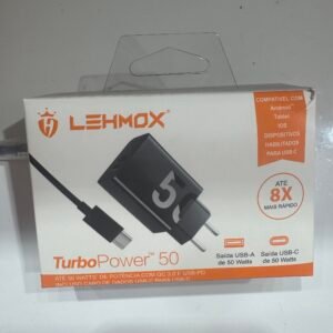 Carregador turbo powe 50w LE-491 A+C
