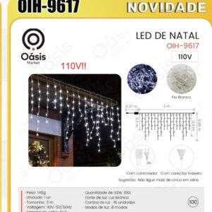 Led de natal 9m 110v OIH-9635