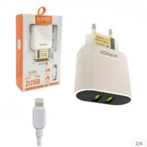 carregador iOS 2.4A kd-607A