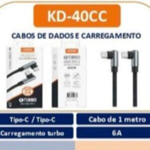 cabo turbo tipo c para tipo c kd-40cc